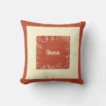 Hojas de otoño personalizadas sencillas