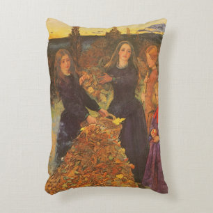 Cojín Decorativo Hojas de otoño por Sir John Everett Millais