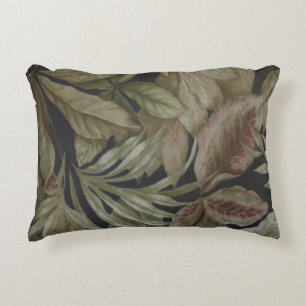 COJÍN DECORATIVO HOJAS DE PALMA TROPICAL