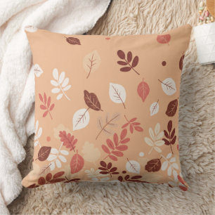 Cojín Decorativo Hojas Mínimas de Otoño