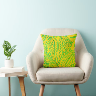 Cojín Decorativo Hojas polinesias