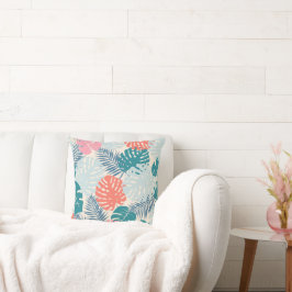 Cojín Decorativo Hojas tropicales