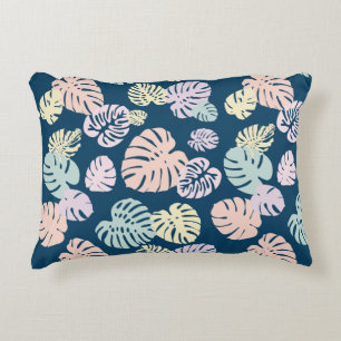 Cojín Decorativo Hojas Tropicales Multicolor 4