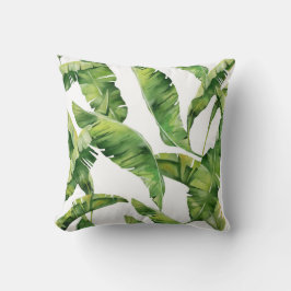 Cojín Decorativo Hojas verdes