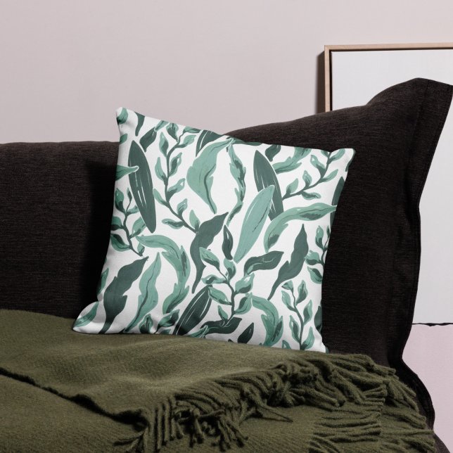 Cojín Decorativo Hojas verdes sabrosas (Subido por el creador)