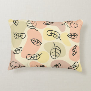 Cojín Decorativo Hojas Y Colores De Otoño