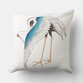 Cojín Decorativo Hokusai's crane