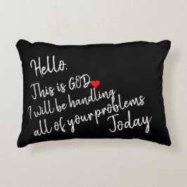 Cojín Decorativo Hola