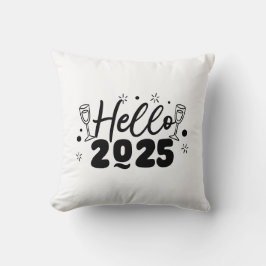 Cojín Decorativo hola 2025