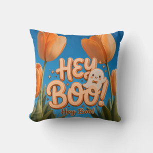 Cojín Decorativo ¡Hola Boo! Halloween