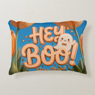 Cojín Decorativo ¡Hola Boo! Halloween