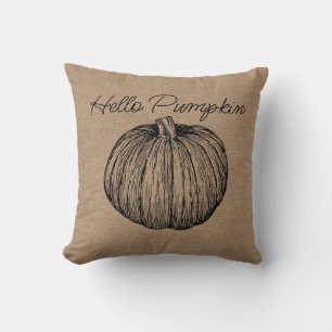 Cojín Decorativo Hola Calabaza