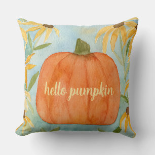 Cojín Decorativo Hola Calabaza Caída Pillow