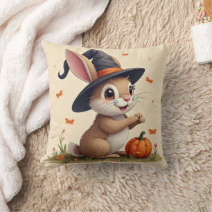 Cojín Decorativo Hola conejo de Halloween