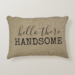 Cojín Decorativo Hola, Guapo