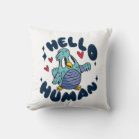 Hola lindo pájaro humano