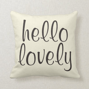 Cojín Decorativo Hola Lovely Pillow