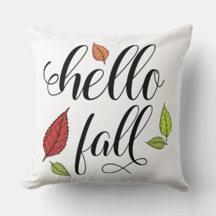 Cojín Decorativo Hola Otoño