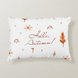 Cojín Decorativo Hola Otoño