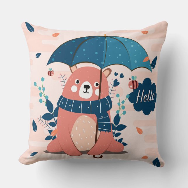 Cojín Decorativo Hola Pillow (Anverso)