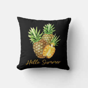 Cojín Decorativo Hola verano Piña de piña Fruta tropical