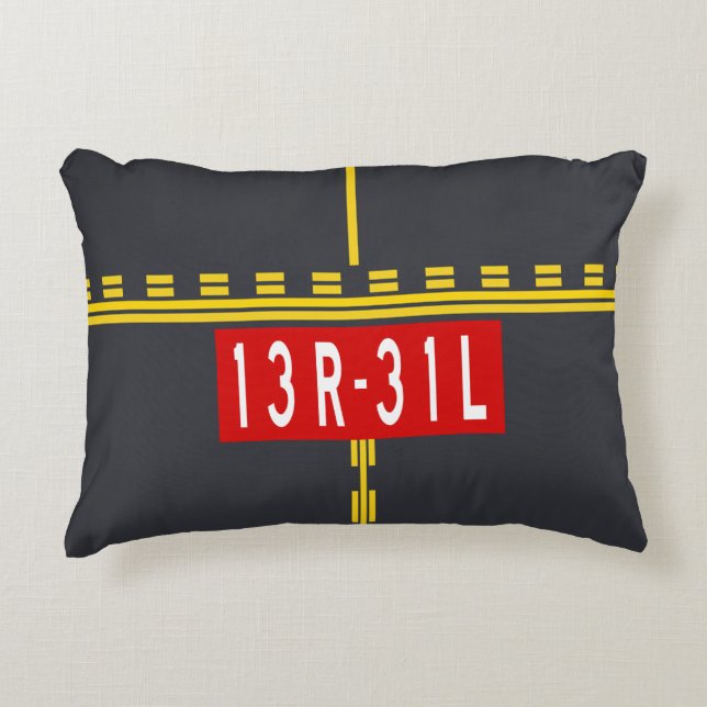 Cojín Decorativo Holding Point Marking 13R-31L (Anverso)