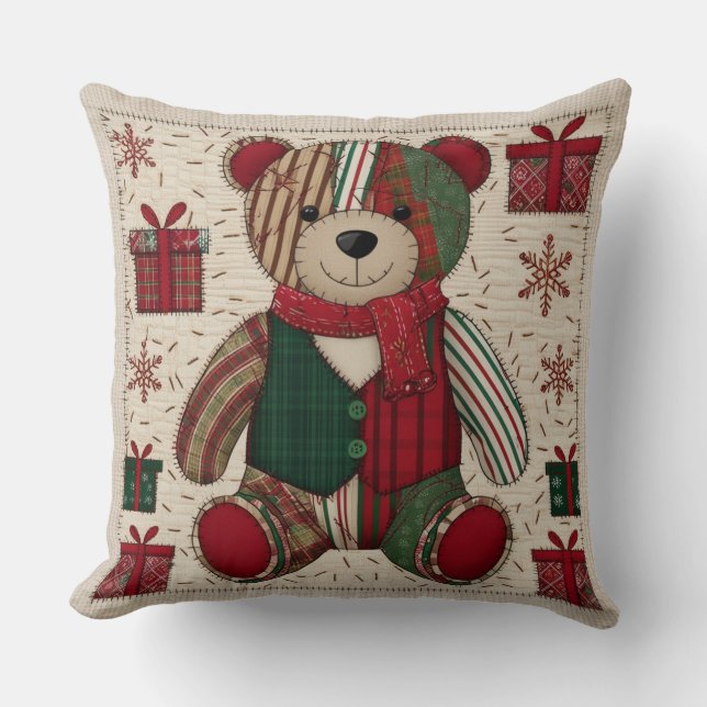 Cojín Decorativo Holi-Bear (Anverso)