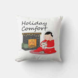 Cojín Decorativo Holiday Comfort - Christmas themed Throw Pillow