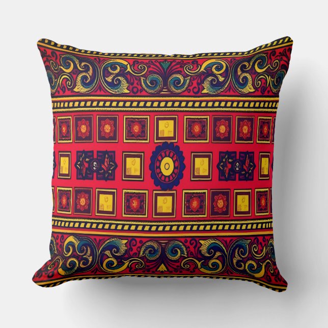 Cojín Decorativo Holiday Throw Pillow (Anverso)