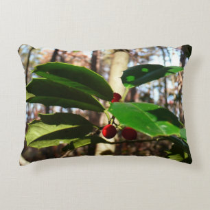 Cojín Decorativo Holly Leaves I Holiday Botanical