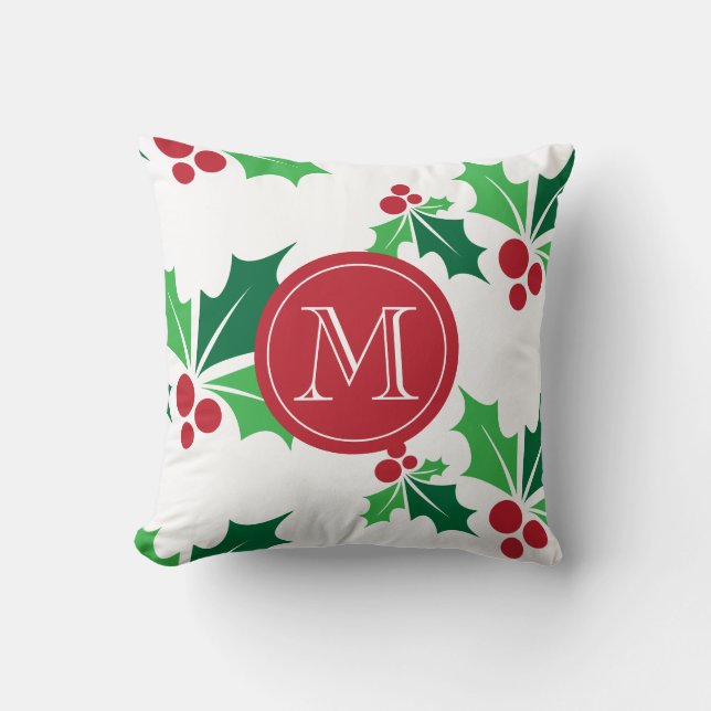 Cojín Decorativo Holly Navidades (Anverso)