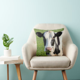 Cojín Decorativo Holstein Heifer En Pasture