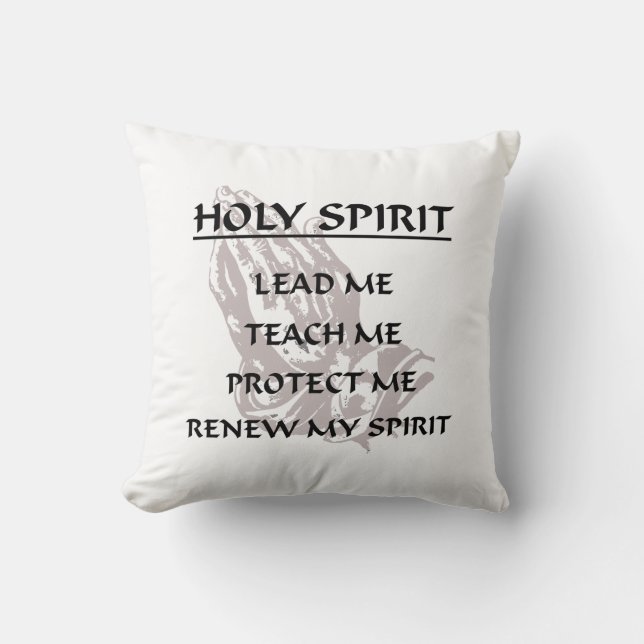 COJÍN DECORATIVO HOLY SPIRIT (Anverso)