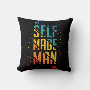 Cojín Decorativo Hombre Autónomo - Orgullo trans LGBTQ+