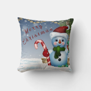 Cojín Decorativo Hombre de nieve
