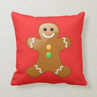 Cojín Decorativo Hombre de pan de jengibre