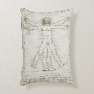 Cojín Decorativo Hombre de Vitruvio de Leonardo da Vinci