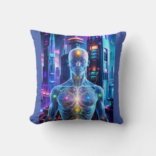 Cojín Decorativo Hombre del Futuro
