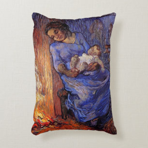 Cojín Decorativo Hombre en el mar por Vincent van Gogh