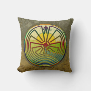 Cojín Decorativo HOMBRE EN EL MAZE paisaje + tu entorno