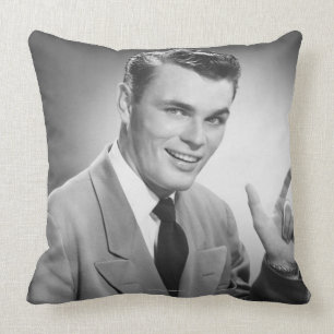 Cojín Decorativo Hombre que señala 2