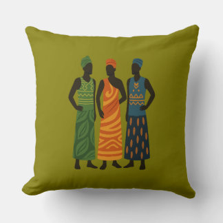Cojín Decorativo Hombres de África