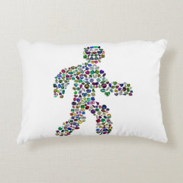 Cojín Decorativo Hombres en movimiento