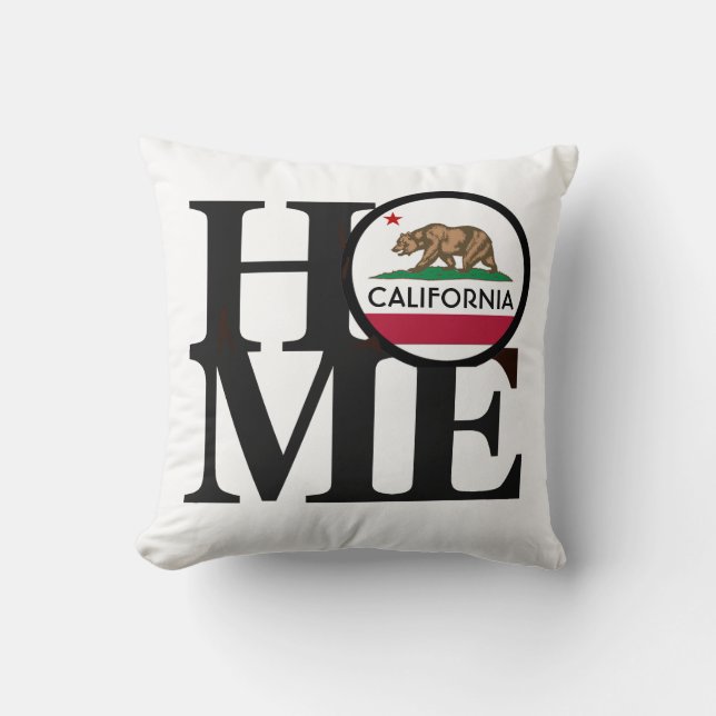 Cojín Decorativo HOME California (Anverso)