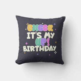 COJÍN DECORATIVO HOME DECOR BIRTHDAY CHEER UP THROW PILLOW 