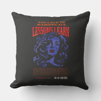 COJÍN DECORATIVO HOME DECOR MANIPULATE LESSONS LEARN THROW PILLOW 