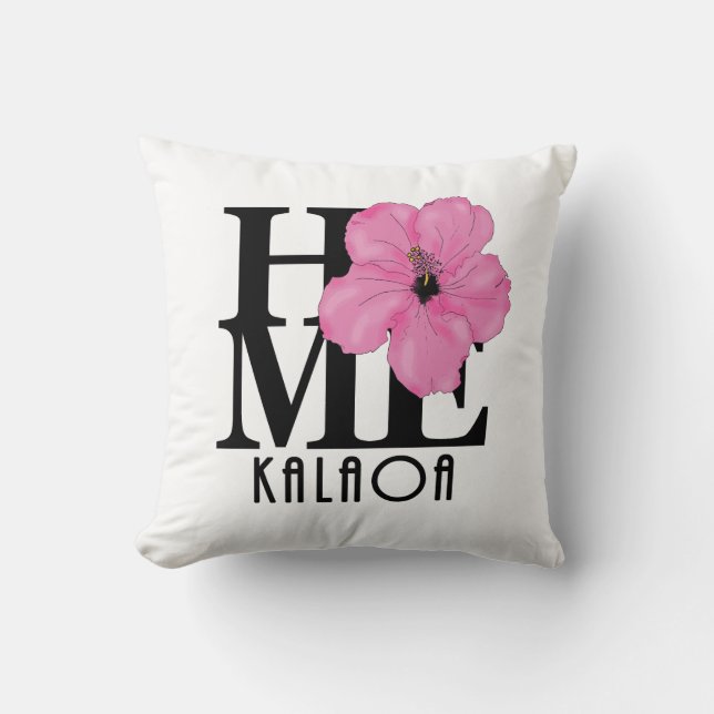 Cojín Decorativo HOME Kalaoa Pink (Anverso)