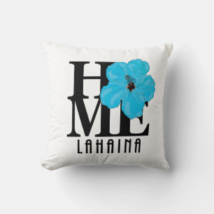 Cojín Decorativo HOME Lahaina Blue Hibiscus