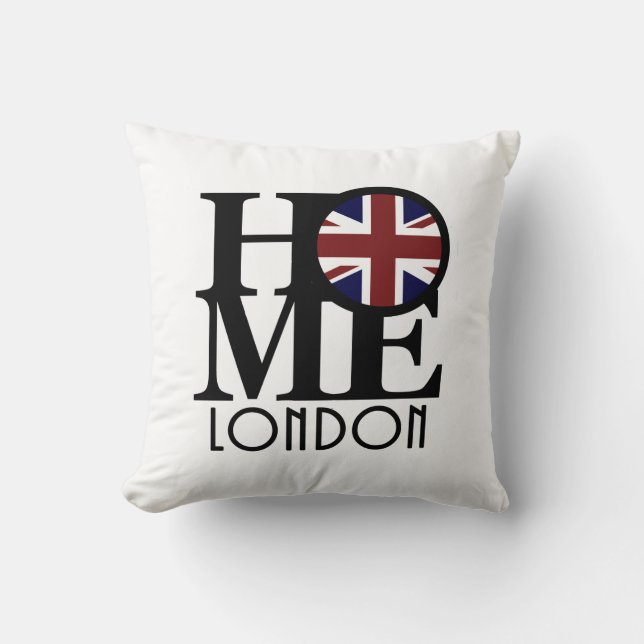 Cojín Decorativo HOME London Inglaterra (Anverso)
