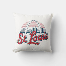 Cojín Decorativo Home of the Gateway Arch, St. Louis Heritage